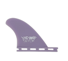 Stüssy Hitch Hiker - Futures Compatible (Solid Fiberglass) surfboard fin in Pur by True Ames - Pemulis Water & Power