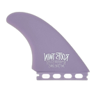 Stüssy Roots Twin - Futures Compatible (Solid Fiberglass) surfboard fin in Pur by True Ames - Pemulis Water & Power