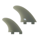 True Ames Quad - FCS Compatible (Solid Fiberglass) surfboard fin in Smk by True Ames - Pemulis Water & Power