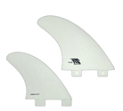 True Ames Quad - FCS Compatible (Solid Fiberglass) surfboard fin in Wht by True Ames - Pemulis Water & Power