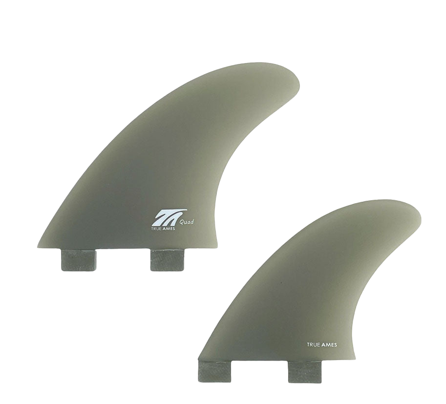 True Ames Quad - FCS Compatible (Solid Fiberglass)