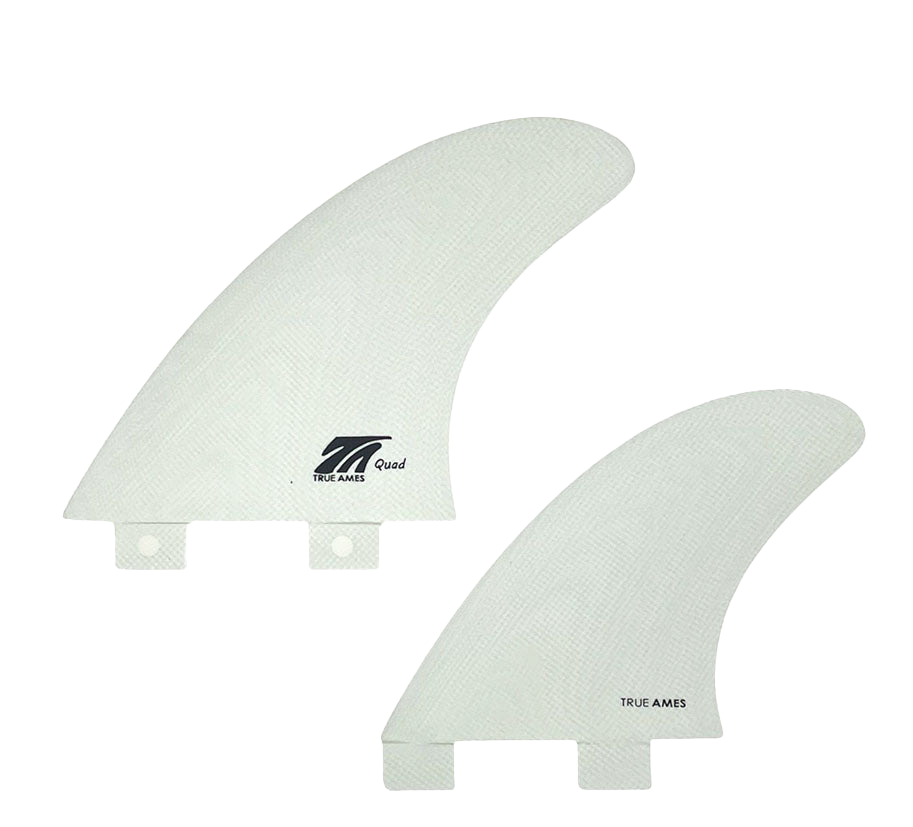 True Ames Quad - FCS Compatible (Solid Fiberglass)