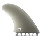 TA Twin - Futures Compatible (Solid Fiberglass) surfboard fin in Smk by True Ames - Pemulis Water & Power