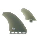 TA Twinzer - FCS / Futures Compatible (Solid Fiberglass) surfboard fin in Smk by True Ames - Pemulis Water & Power