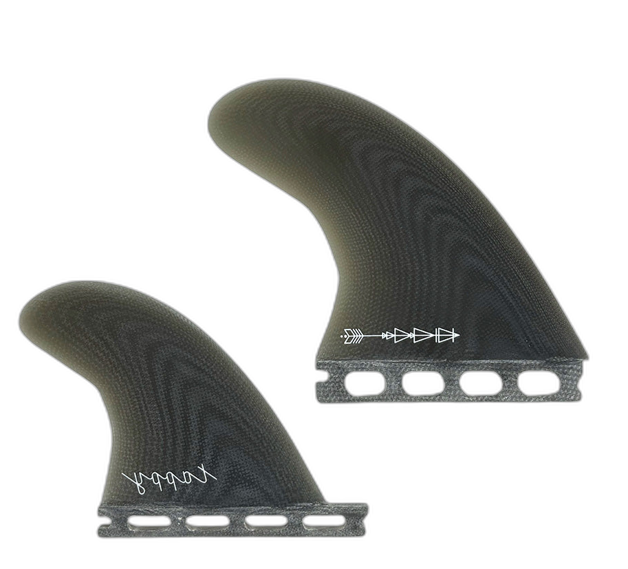 Tappy Quad - Futures Compatible (Solid Fiberglass) surfboard fin in Quad by True Ames - Pemulis Water & Power