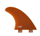 Timmy Patterson Tri - FCS Compatible (Solid Fiberglass) surfboard fin in Org by True Ames - Pemulis Water & Power
