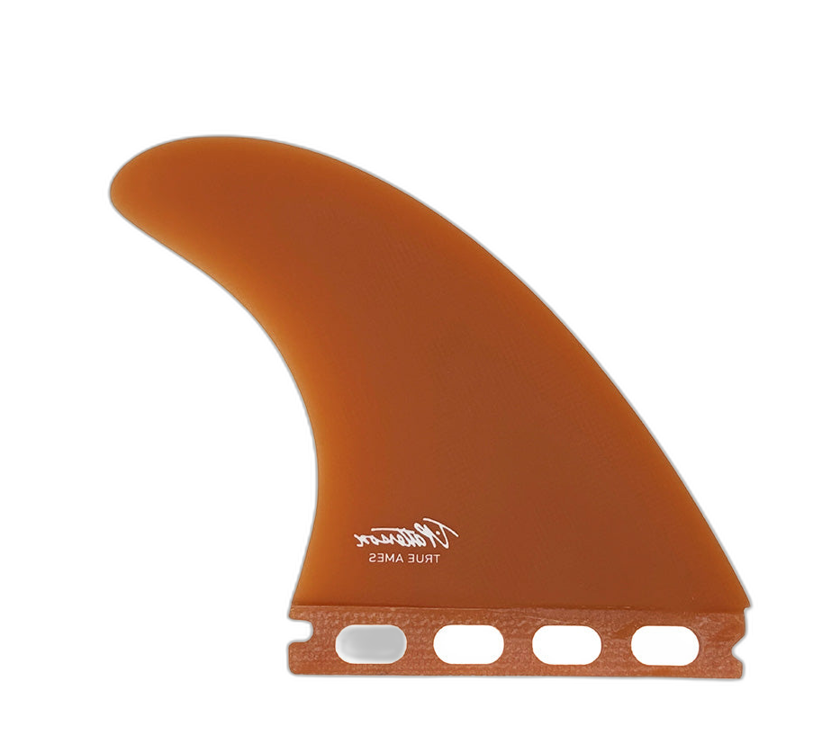 Timmy Patterson Tri - Futures Compatible (Solid Fiberglass) surfboard fin in Org by True Ames - Pemulis Water & Power