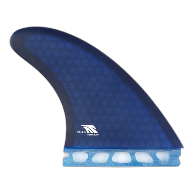 Channel Islands Tri Medium - Futures Compatible (Hexcore) surfboard fin in Blue Hexcore by True Ames - Pemulis Water & Power