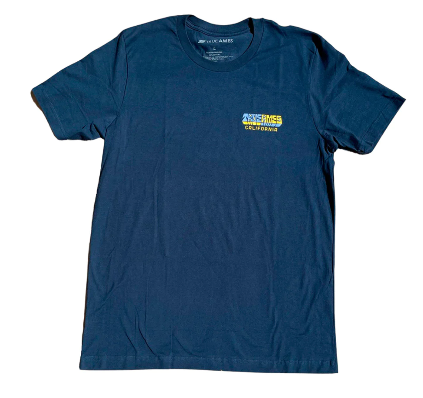 True Ames True Ames X DJ Javier Wave - Navy T-Shirt