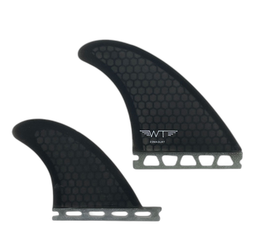 Tyler Warren Quad - Futures Compatible (Hexcore) surfboard fin in 9342B1Aa 49Ee 4985 Bf35 Cc3Bf3530B52 by True Ames - Pemulis Water & Power