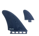 Valaric Twinzer - FCS / Futures Compatible (Solid Fiberglass) surfboard fin in Blk by True Ames - Pemulis Water & Power