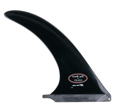 Velzy Classic surfboard fin in Black by True Ames - Pemulis Water & Power