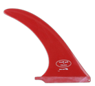 Velzy Classic surfboard fin in Solid Red by True Ames - Pemulis Water & Power