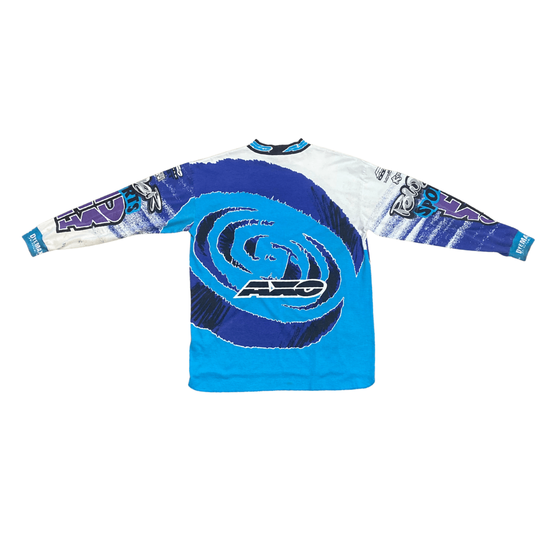Vintage AXO Blue & Purple Jersey - Pemulis Water & Power
