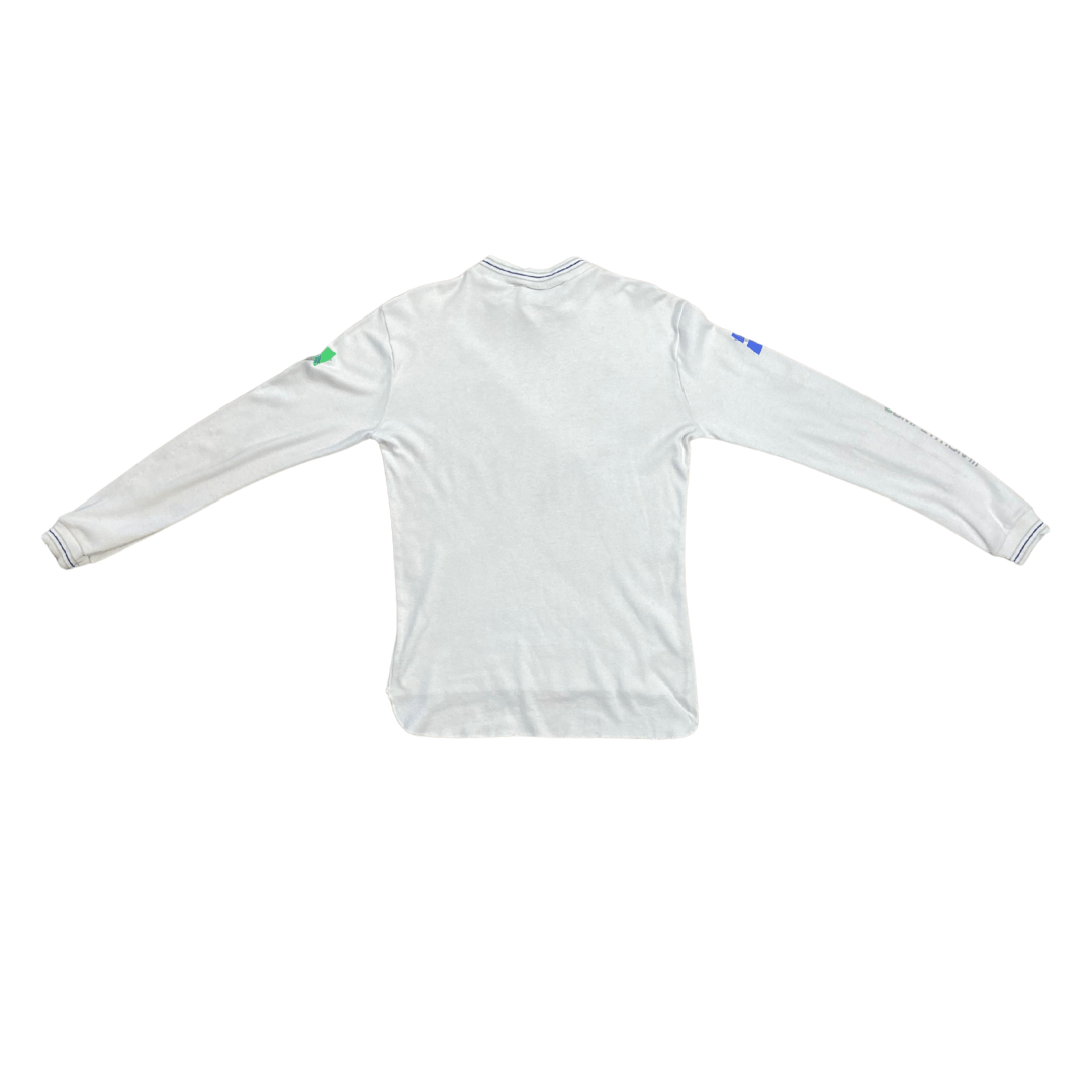 Vintage White Kawasaki Jersey - Pemulis Water & Power