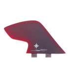 Wayne Rich Nightmare Keels - FCS Compatible (Solid Fiberglass) surfboard fin in Red by True Ames - Pemulis Water & Power