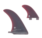 Wayne Rich Power Tilt: 2+1 Combo - FCS Compatible surfboard fin in Red by True Ames - Pemulis Water & Power