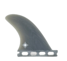 Wayne Rich Side Bites 4.0" - Futures Compatible (Solid Fiberglass) surfboard fin in Smk by True Ames - Pemulis Water & Power