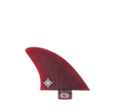 Wayne Rich Trailer - FCS Compatible (Solid Fiberglass) surfboard fin in Red by True Ames - Pemulis Water & Power