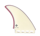 Wayne Rich Twins - Futures Compatible (Solid Fiberglass) surfboard fin in Royalred by True Ames - Pemulis Water & Power