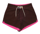 Wild Things 12" Surf Short - Chocolate/Pink-Board Shorts-Wild Things Gallery-4-Pemulis Water &amp; Power