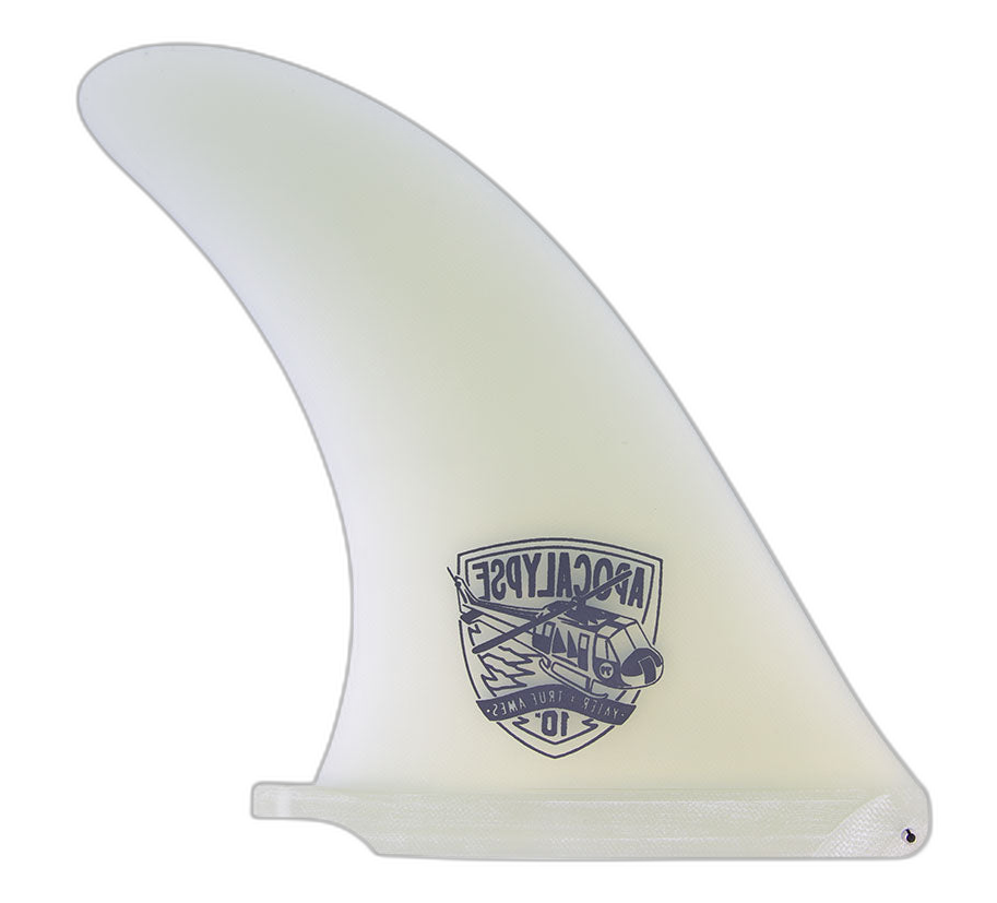 Yater Apocalypse surfboard fin in Clear by True Ames - Pemulis Water & Power