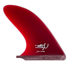 Yater Spoon surfboard fin in Red by True Ames - Pemulis Water & Power