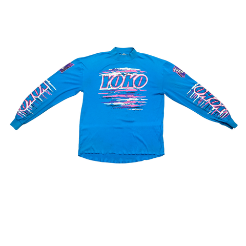 Vintage Yoko Motocross Jersey Turquoise
