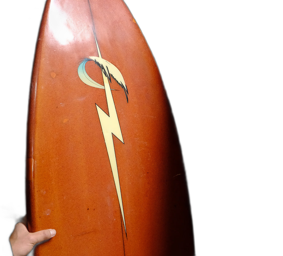 YU 70's Model surfboard fin in Asset1 by True Ames - Pemulis Water & Power